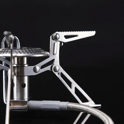 2990W Split Gas Stove Silver