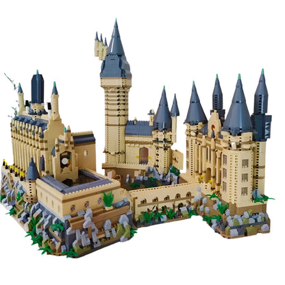 Micro Bricks City Medieval Magic School Castle Set
