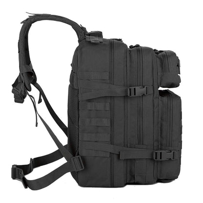 45L Tactical Molle Backpack Military-Grade Assault Pack Bug Out Bag Black