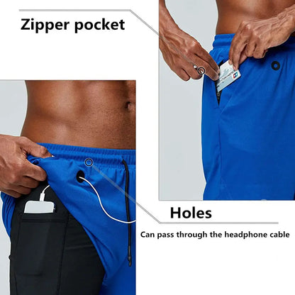 Men's Running and Training Shorts for Summer Fitness Joggers