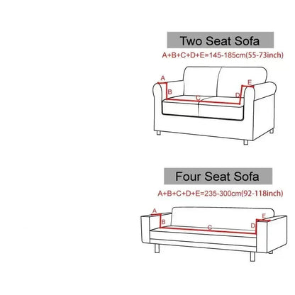 Jacquard Waterproof Sofa Cover