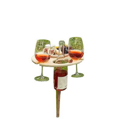 wine rack wooden outdoor table folding