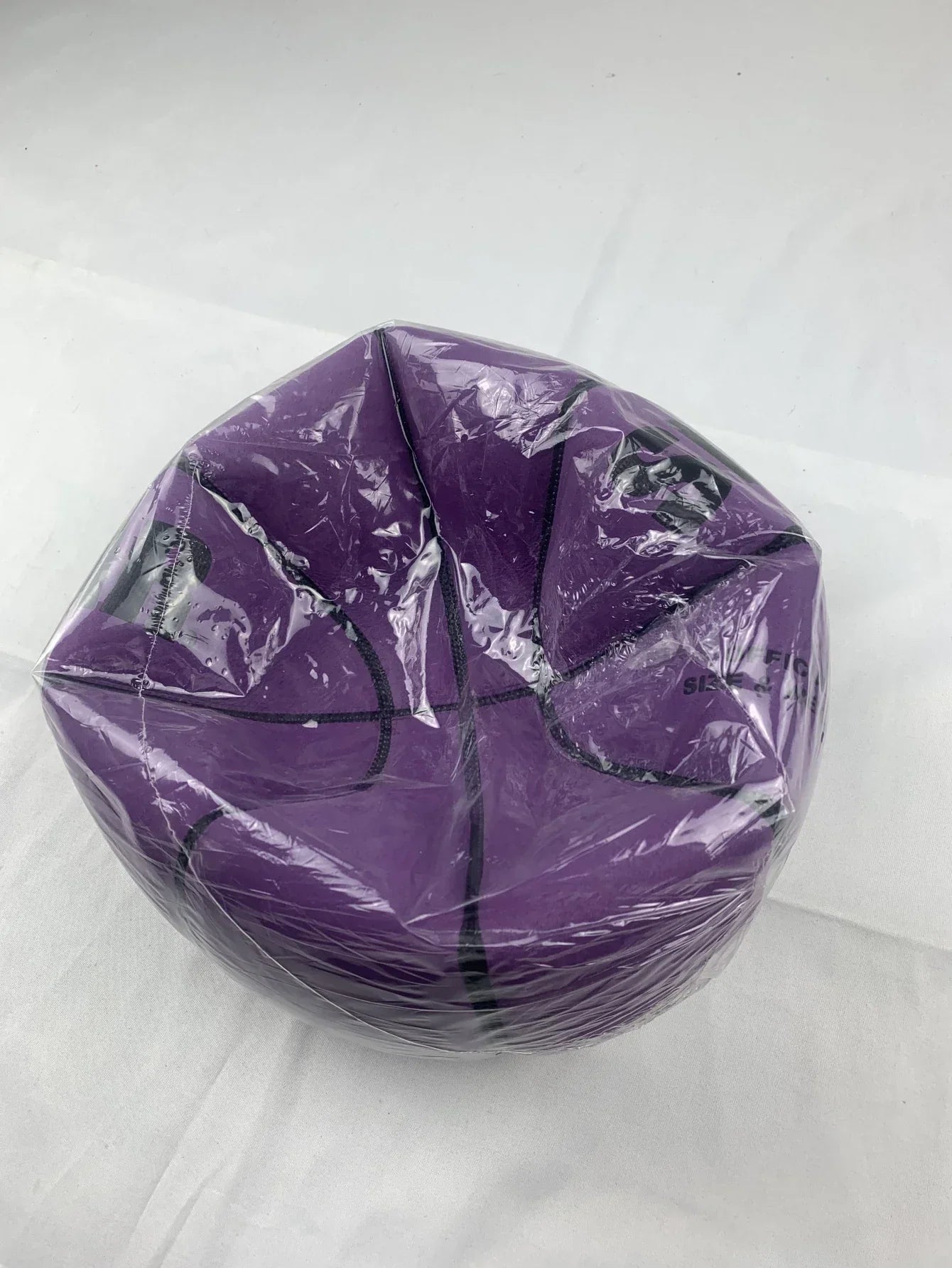 PURPLE High Elasticity Suede Superfiber Basketball for Adult Competition Training