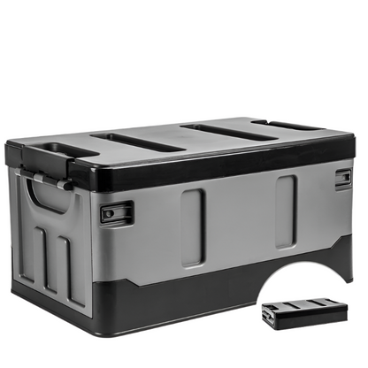 Foldable Camping Storage Box Waterproof Black