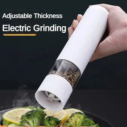 Electric Pepper Grinder Multi-Functional Spice Grinder White