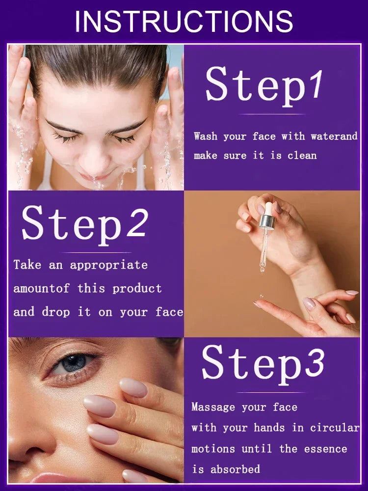 Instant Wrinkle Relief: Korea Cosmetic Anti-Aging Serum