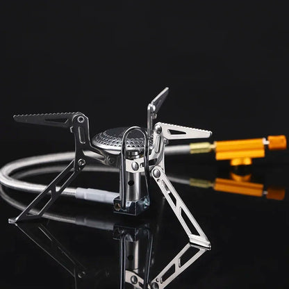 2990W Split Gas Stove Silver