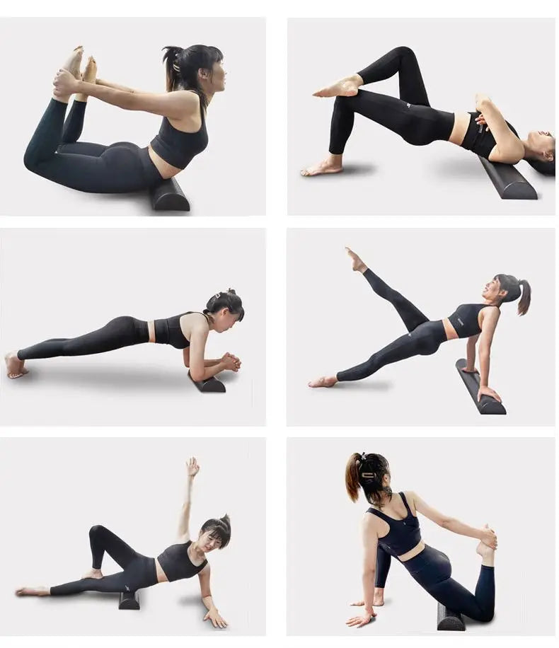 Semi-Circular Yoga Column Balance Pillow