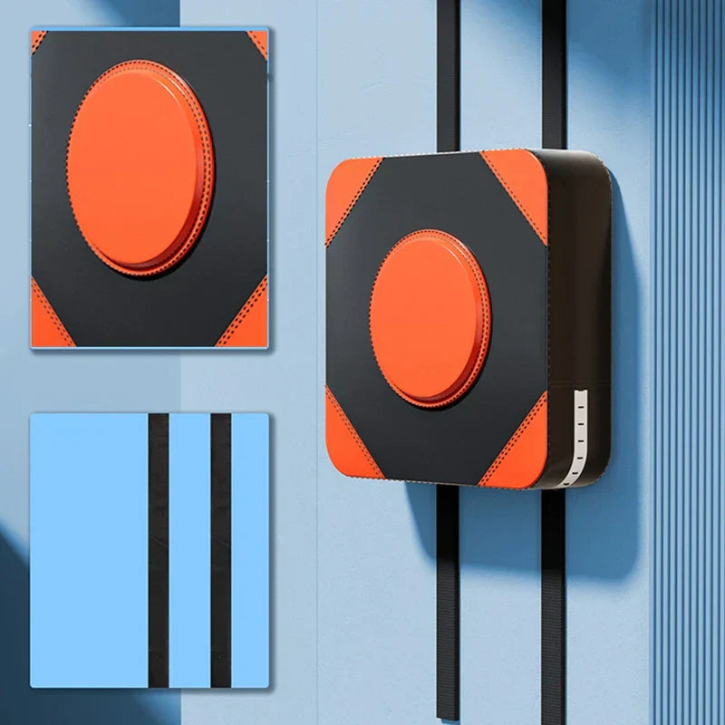 Faux Leather Wall-Mounted Boxing Pad