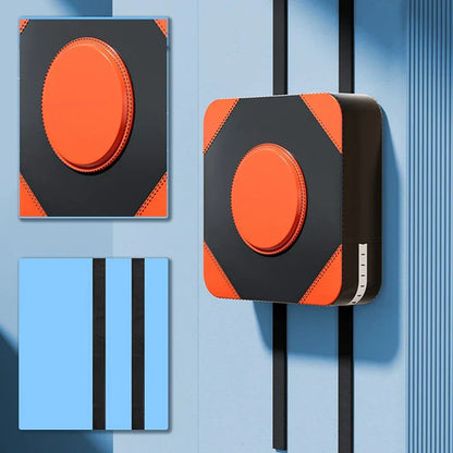 Faux Leather Wall-Mounted Boxing Pad