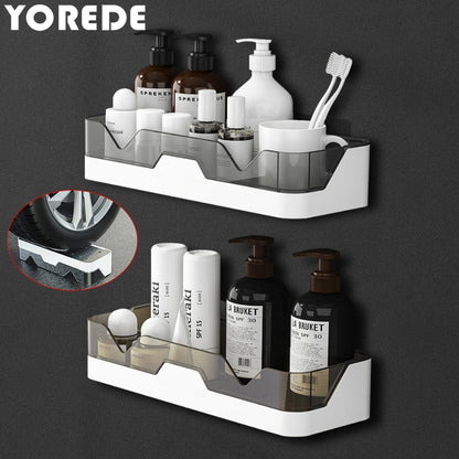 Wall-mounted Plastic Storage Shelf