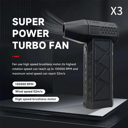 Handheld Electric Turbo Jet Fan High-Speed Dust Cleaner