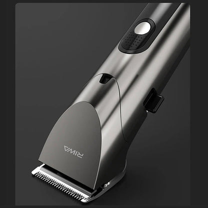 Electric Hair Clipper Variable Speed Barber Trimmer Grey