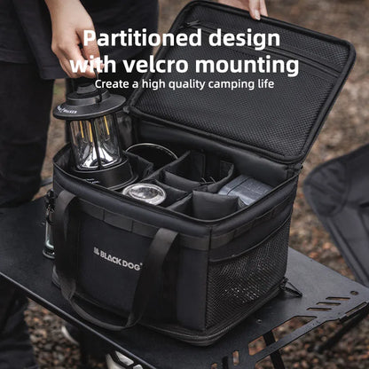 15L Tactical Camping Storage Organizer Black