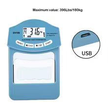 Digital Hand Grip Strength Tester – Electronic Dynamometer with LCD Display (Up to 180kg/396lbs)