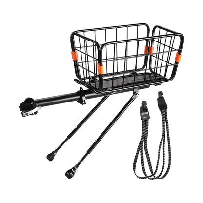 Large Capacity Bicycle Rear Carrier Basket