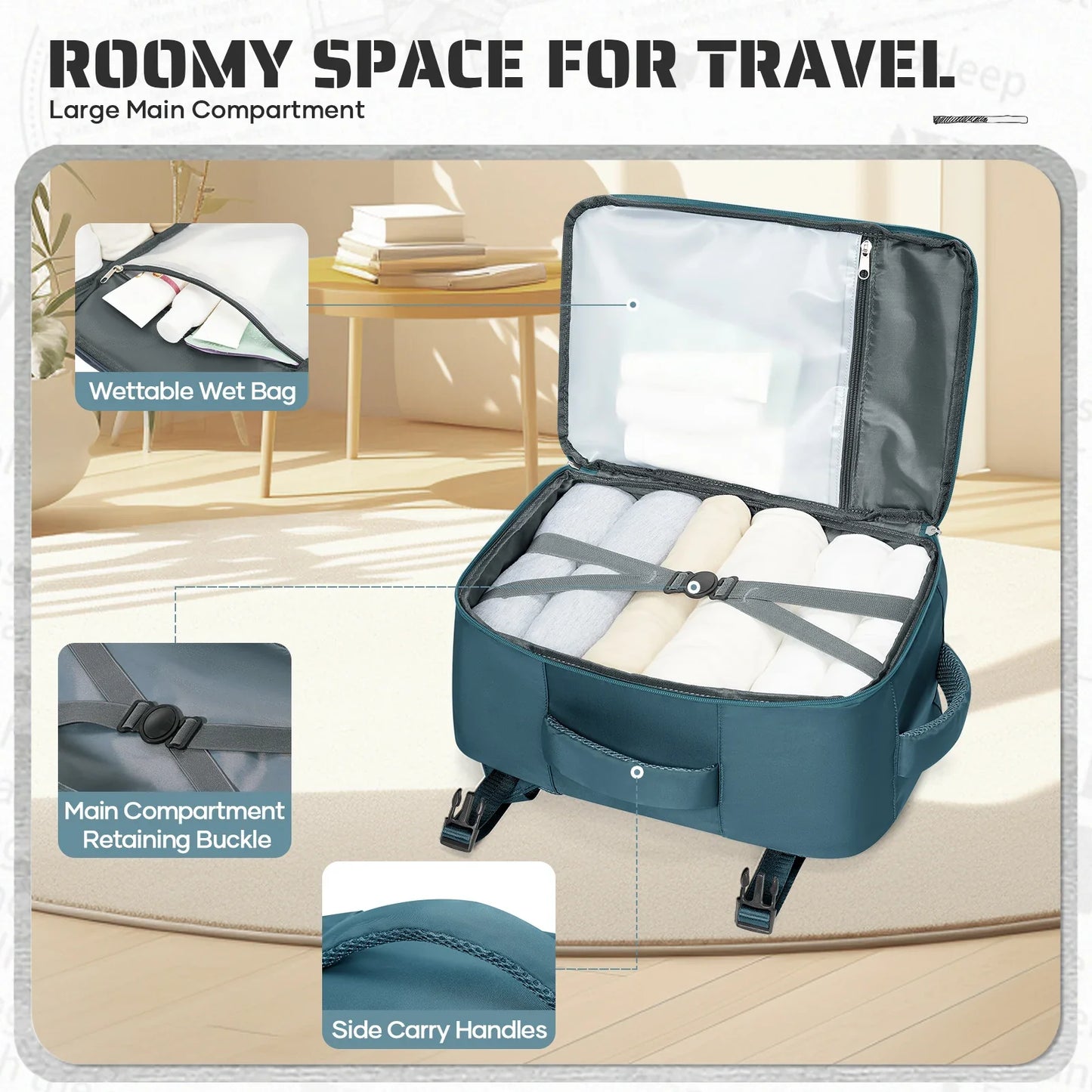 Cabin Carry-On Bag Travel Backpack