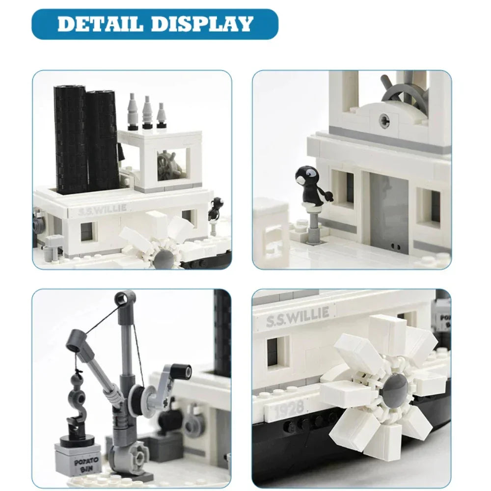 Riceblock Steamboat Willie