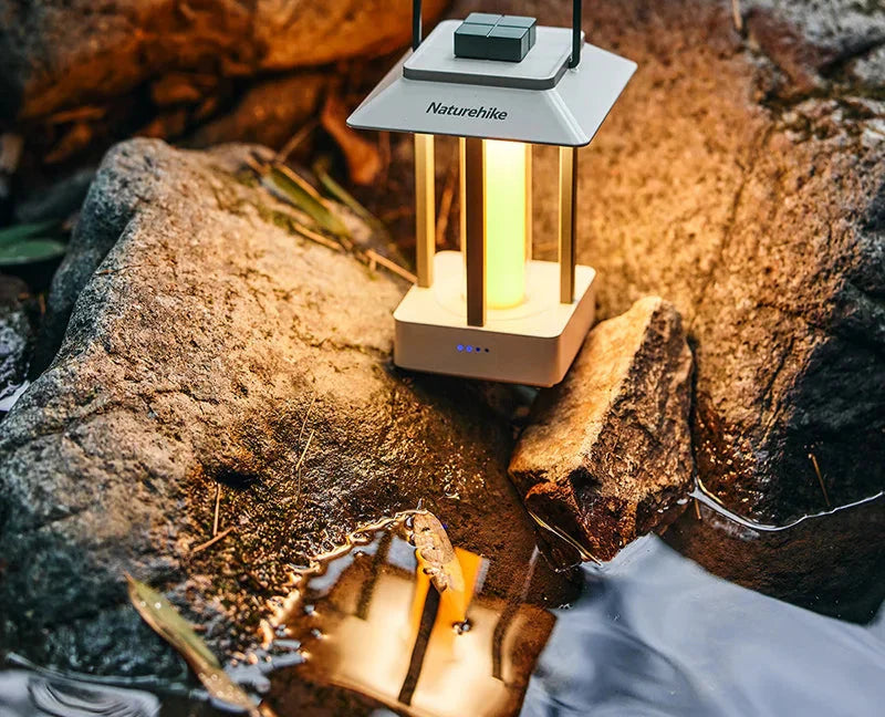 Ultralight Portable Camping Lamp Outdoor Tent Lantern Green