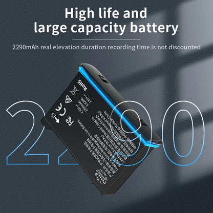 High Capacity Battery and Fast Charger Hub for Insta360 X4