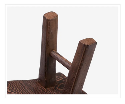 Multi-Functional Solid Wood Sleeping Stool - Chicken Wing Wood Cervical Vertebra Pillow