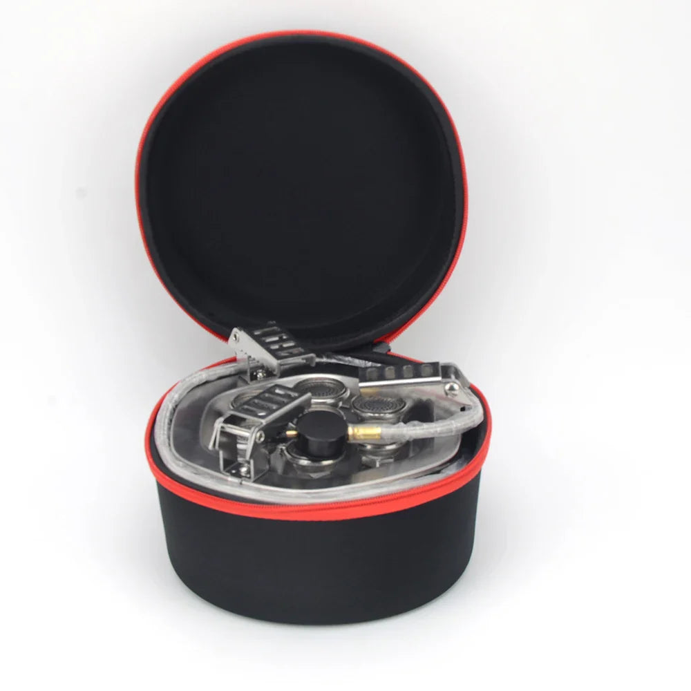 12800W Outdoor Camping Gas Stove Grey