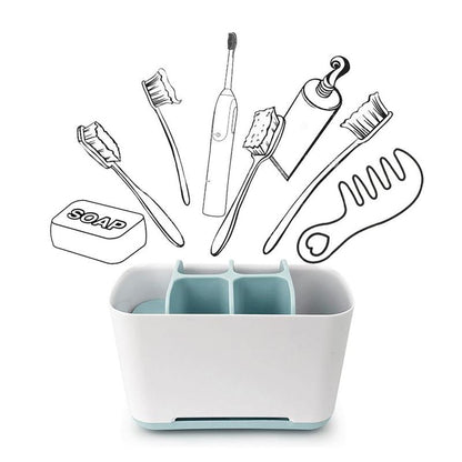 Toothbrush Holder Organizer Stand