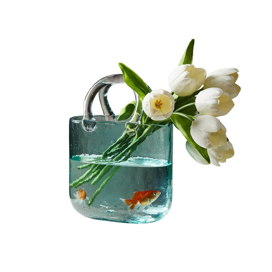 Portable Transparent Hydroponic Vase