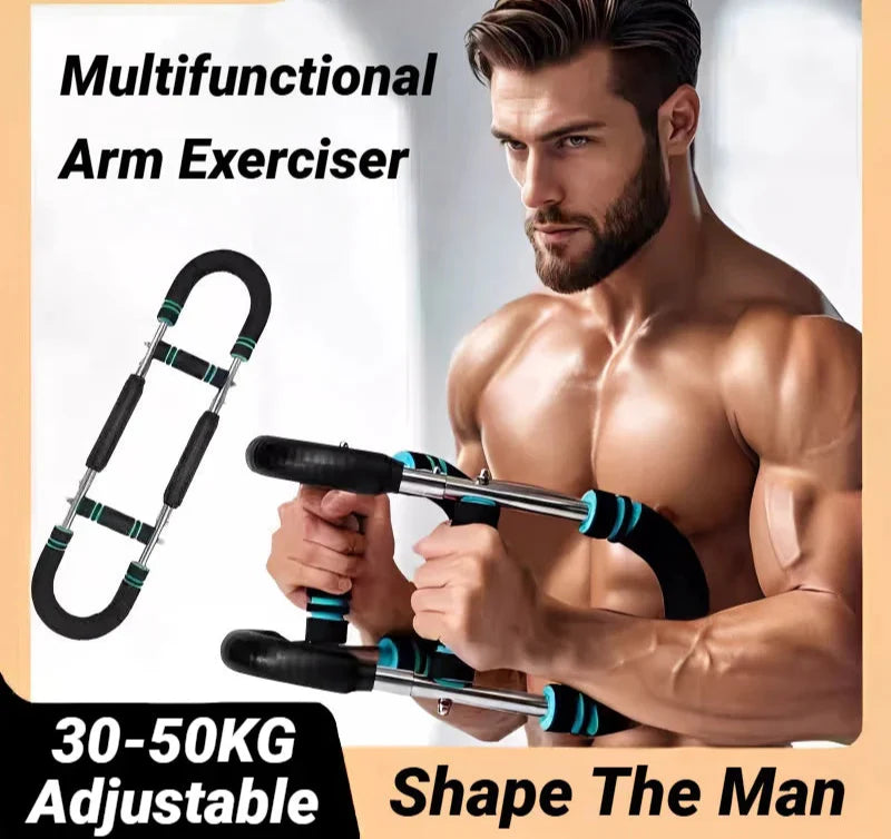 Adjustable U-Shaped Arm Exerciser Blue