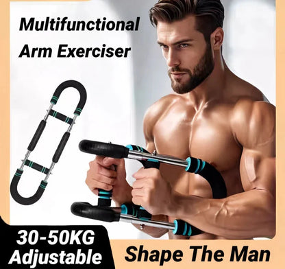 Adjustable U-Shaped Arm Exerciser Blue