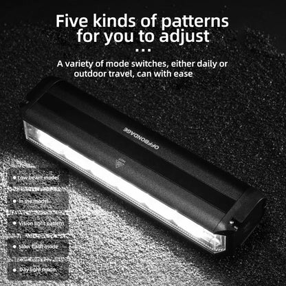 Bicycle Light Front 2600 Lumen USB Rechargeable Waterproof