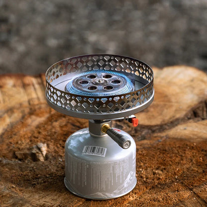 Camping Gas Stove 4.2KW Backpacking Silver