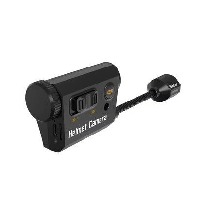 Helmet Face Mask Camera Built-in WiFi Black