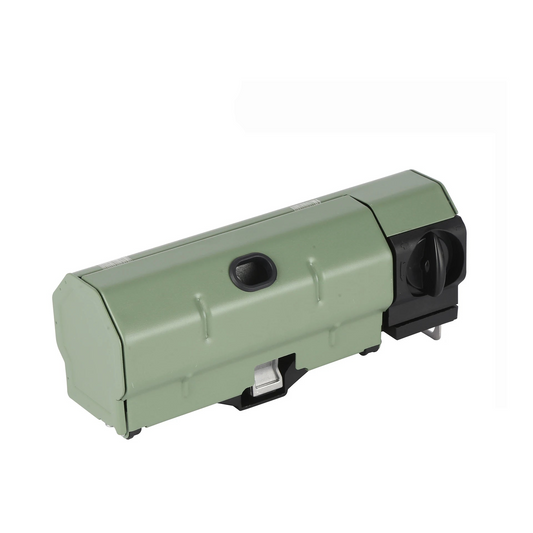 2600W Portable Folding Gas Camping Stove Stainless Steel Green