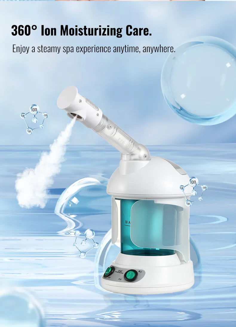 Portable Facial Steamer- Face Mist Spray, Professional Ionic Technology