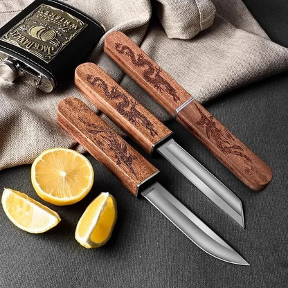Dragon & Phoenix Double Knife – High-Hardness Tactical & Camping Knife Set