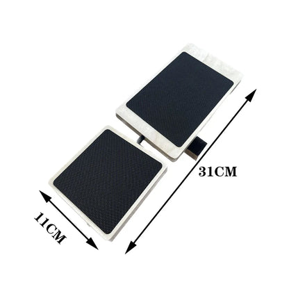 Wooden Single Leg Balance Board Ankle Strengthener Brown