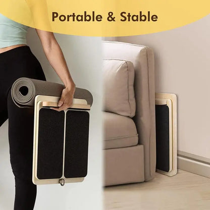 Adjustable Wooden Slant Board for Stretching