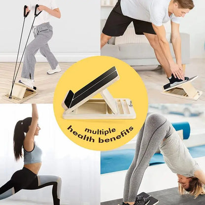 Adjustable Wooden Slant Board for Stretching
