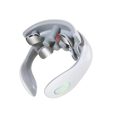 Upgraded Smart Neck & Shoulder Massager Heated Cervical Therapy White