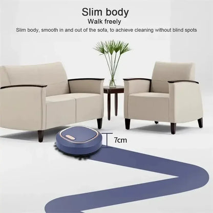 Mini Smart Sweeping Robot Vacuum Mop
