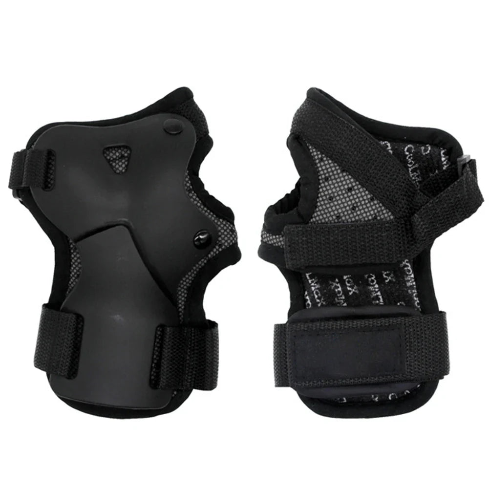 Snowboard & Ski Wrist Guard Impact-Resistant Protective Gear Black