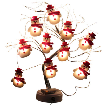 Snowman Christmas LED Garland String Light