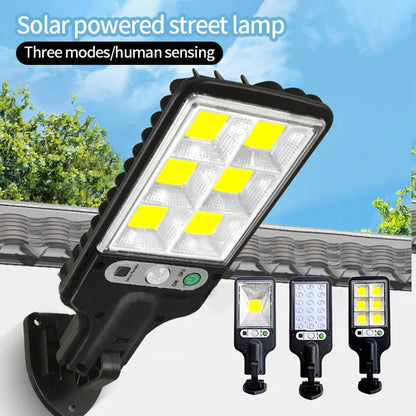 Solar LED Motion Sensor Outdoor Wall Lamp
