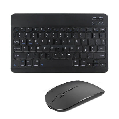 Bluetooth Wireless Keyboard & Mouse Combo for iPad Mac PC