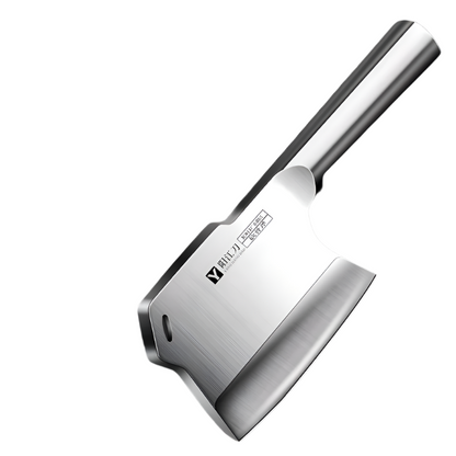 Heavy-Duty Forged Bone Cutting Knife – Thickened & Weighted Cleaver