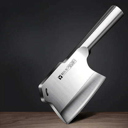 Heavy-Duty Forged Bone Cutting Knife – Thickened & Weighted Cleaver