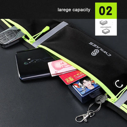 Sports Fanny Pack - Waterproof Waist Running Bag