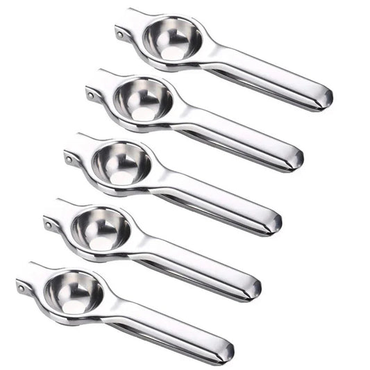 5 pcs Stainless Steel Manual Juicer Lemon Squeezer