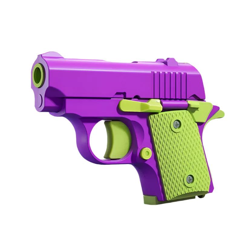 Stress Relief Mini Toy Pistol 3D Printed Gun